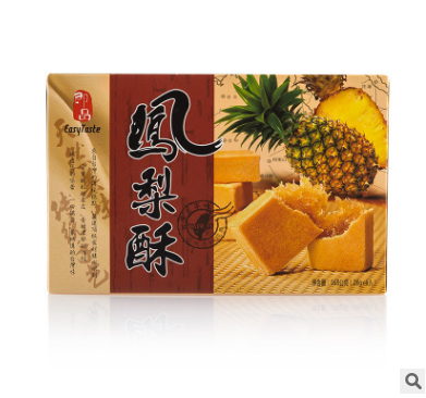 即品凤梨酥168g*3/件 进口食品三种口味凤梨酥 台湾特产零食批发图2