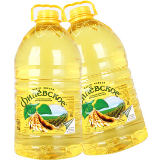 俄罗斯原装进口菲廖夫斯大豆油5L冷榨笨榨批发大豆油一件代发图2