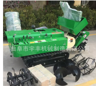 果园开沟施肥回填机 柴油32/335马力履带式开沟机 新款除草松土机 举报图2