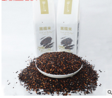 千年客家黑糯米500g 血米农家米粗粮五谷杂粮图2