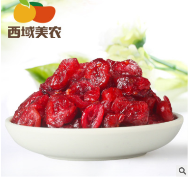 【西域美农_蔓越莓干半颗118g】 休闲零食果干 饼干原料干果批发图3