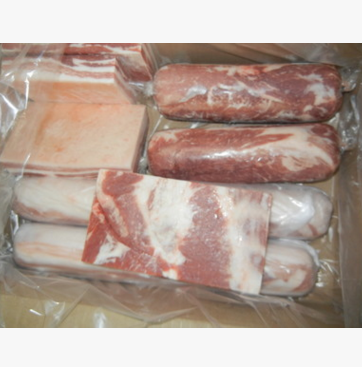 猪五花 五花肉 顺鑫农业 北京鹏程食品 鲜 酒店五花 猪肉批发图1