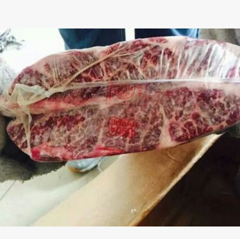 批发进口三角肉牛排冷冻生牛肉安格斯骨饲雪花牛肉图2