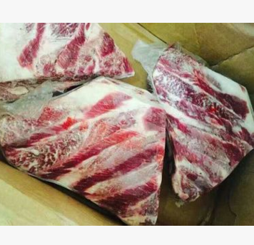 批发进口三角肉牛排冷冻生牛肉安格斯骨饲雪花牛肉图3