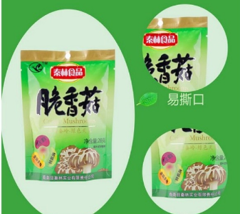 陕西秦岭商南特产秦林脆香菇脆休闲即食蔬菜零食果蔬脆片 4袋图2