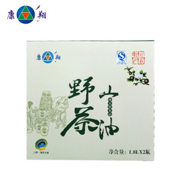 江西特产 野山茶油礼盒装 月子油 压榨茶籽油批发 康翔山茶油图2
