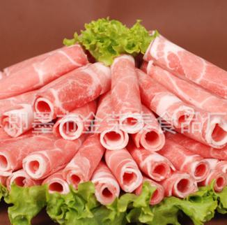 青岛厂家 生羊肉 260g羔羊片 涮锅 火锅用图2