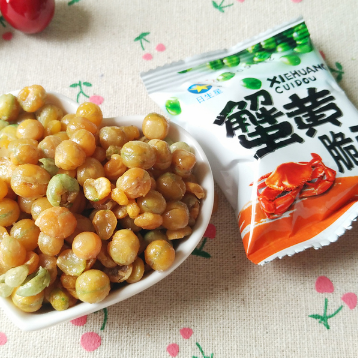 日生星 蒜香脆豆 油炸类型膨化 休闲食品图1