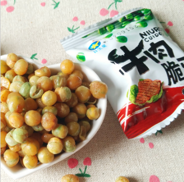 日生星 蒜香脆豆 油炸类型膨化 休闲食品图2