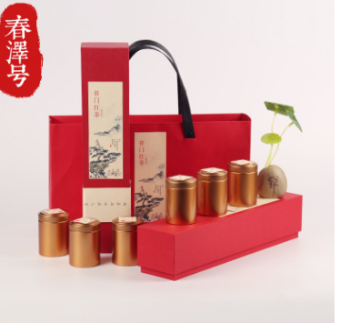 厂家批发 小罐礼盒装祁门工夫红茶 祁红产地直销图3