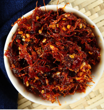 【长明】四川自贡特色小吃 牛肉干 麻辣龙须牛肉32g 熟食零食小吃图2