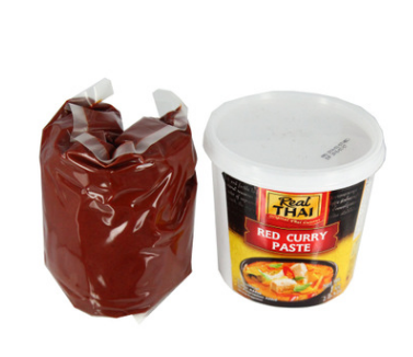 泰国进口咖喱酱 丽尔泰红咖喱酱1000g*12 微辣料理调味酱汁批发图2