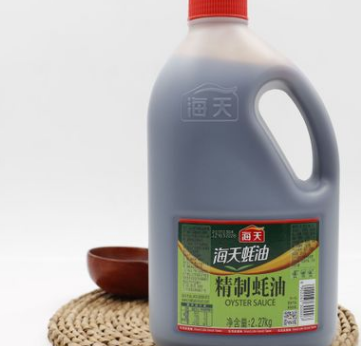 海天精制蚝油2.27kg家庭装精致耗油调味料火锅拌面增鲜耗油酱包邮图3