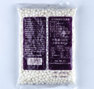 水妈妈白大西米500g*30袋 大西米 泰国西米 大西米西米露甜品原料图2