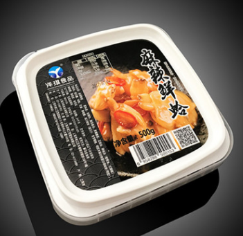寿司料理前菜即食小吃洋琪麻辣鲜蛤500g/盒