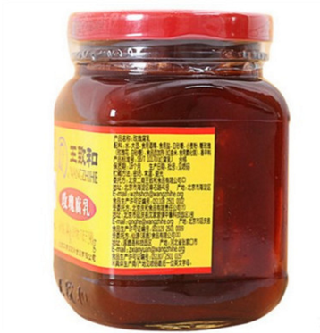 王致和 玫瑰腐乳 340g*15瓶 豆腐乳 腐乳汁 豆腐 调味品批发图3