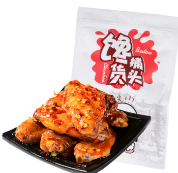 四川特产麻辣五香鸡中翅卤味零食熟食小吃一件代发微供货批发图2