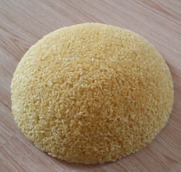 大圆锅巴大米浇汁圆形锅巴非水晶10只安徽菜供应酒店休闲零食品图3