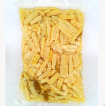 厂家直供泡椒味野山笋 500g调味竹笋段即食酸辣脆笋福建特产双林图2