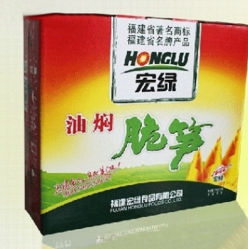 长期批发 170g宏绿油焖休闲脆笋 闽南农家风味脆笋系列小菜图2