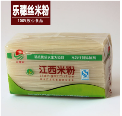 江西特产米粉抚州粗粉厂家直销4斤包装米粉干 麻辣烫圆米粉批发图1