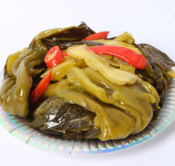 四川特产泡菜盈棚泡青菜2kg酸菜鱼酒店调料传统老坛酸菜批发图3
