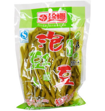 泡菜 四川特产泡菜盈棚泡豇豆350g腌制酸豇豆 做肉末酸豆角下饭菜图2