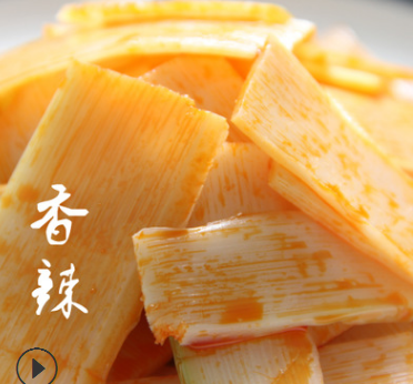 厂家直销四川特产吉食道香辣笋片108g*50袋竹笋休闲零食批发108g图2