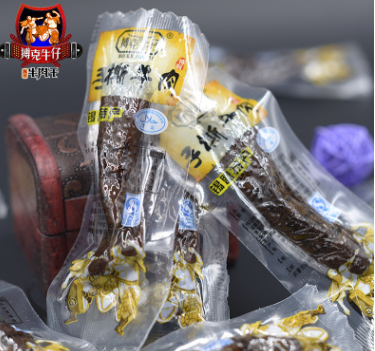 搏克牛仔/微商一件代发/52g正宗内蒙古手撕风干牛肉干 特产零食图3