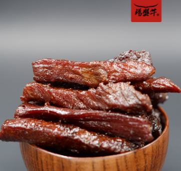 内蒙特产风干牛肉干 锡盟牛500g 休闲零食 厂家直销微商一件代发图2