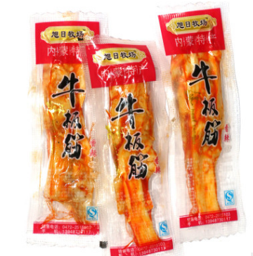 内蒙古特产厂家直销零食批发牛板筋干香辣散装小包装小吃休闲食品图2