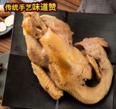 内蒙古特产清真食品 手工卤鸡鸡肉零食 小吃整鸡熟食批发图2