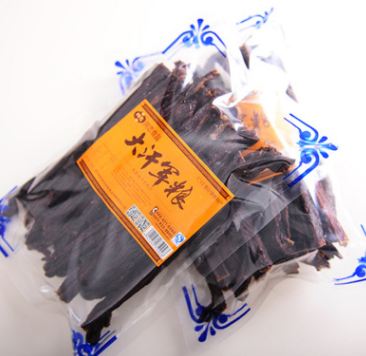 牛肉干内蒙古特产零食正宗阿恋大汗军粮风干牛肉450g特干原味批发图2