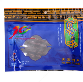 牛肉干内蒙古特产零食风干牛肉干包尔金140g特干大汗军粮原味批发图2
