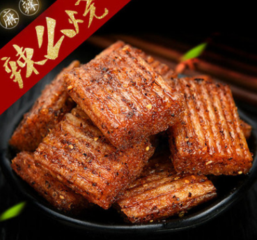 辣么烧大刀肉辣条80后儿时辣片麻辣素食小吃休闲零食一件代发包邮图3