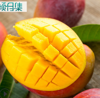 【海南贵妃芒果8斤送1斤中果】红金龙甜心台农香芒小芒澳新鲜水果图2