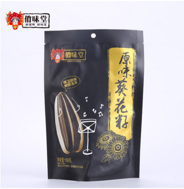 东北吉林厂家发货俏味堂原味瓜子 168g/30袋/箱休闲零食一件代发