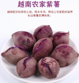 厂家直销生产种植个大味美营养紫薯 一件代发长期批发现货销售图2