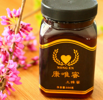 结晶秦岭土蜂蜜百花蜜土特产深山农家自产500g一件代发图2