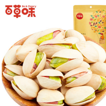百草味开心果盐焗口味100g 坚果零食干果原色无漂白炒货休闲食品图2
