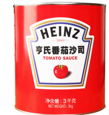 亨氏番茄沙司 番茄酱 薯条酱 意大利面酱薯条搭配酱 3KG经济装图3