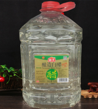 海天白醋10.5L酿造白米醋大桶 白米醋食醋卤菜腌菜 凉拌炒菜图2