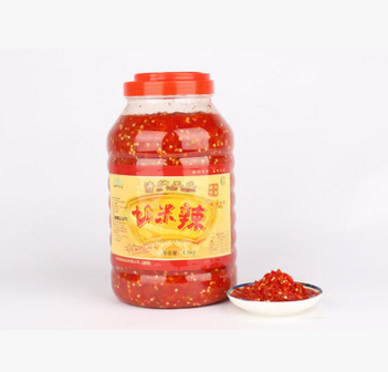 云南昆明特产 海纳天成切米辣 酒店饭店宾馆专用辣椒酱 厂家批发图2