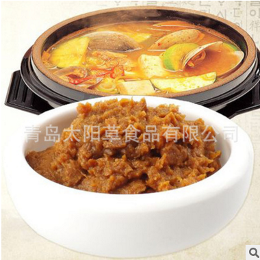 小伙子韩式大酱大豆酱黄豆酱东北大酱汤用酱14kg 料理店批发图3