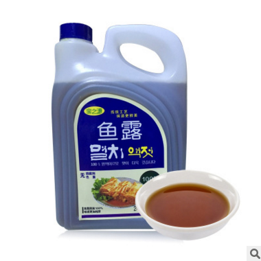 荣成宝之源调味品桶装3KG韩式辣白菜腌制调味料蘸料鱼露厂家批发图2