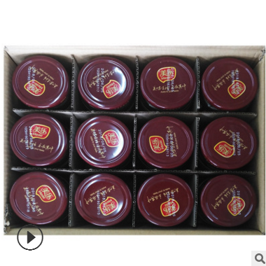 美乐豆花蘸水350gx24瓶厂家批发直销四川拌饭凉拌富顺香辣酱特产图3