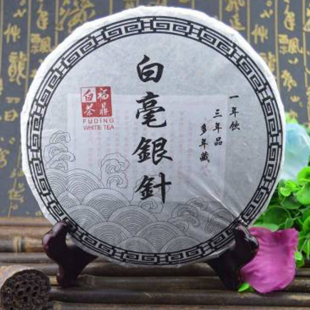 2012年日晒 福鼎白茶 白毫银针茶饼 高山茶 厂家茶叶批发300g