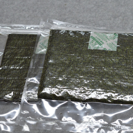 现货供应 寿司店用海苔 干紫菜海苔 每袋20张图3