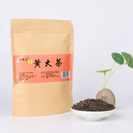 产地货源新货茶叶 黄大茶 厂家直销牛皮纸袋装黄茶 现货供应