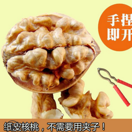 新疆纸皮核桃500克 阿克苏185纸皮核桃2017新货原味手剥产地货源图2